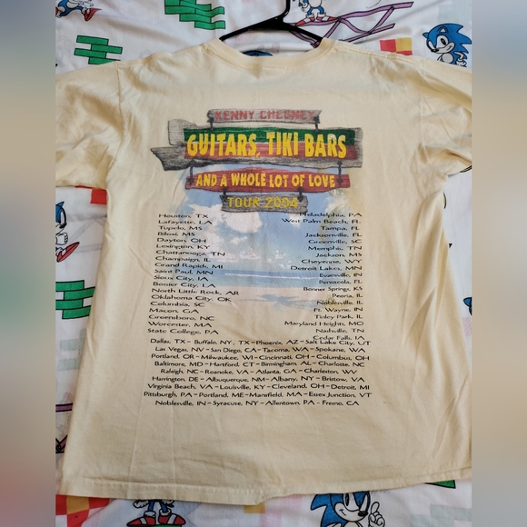 Vintage 2004 Kenny Chesney tour t-shirt size medium - Picture 2 of 5